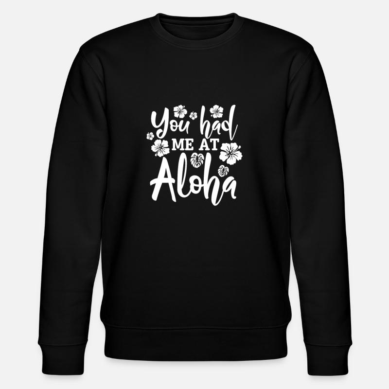 Hawaii - Stanley/Stella Unisex Bio-Sweatshirt CHANGER  - Schwarz