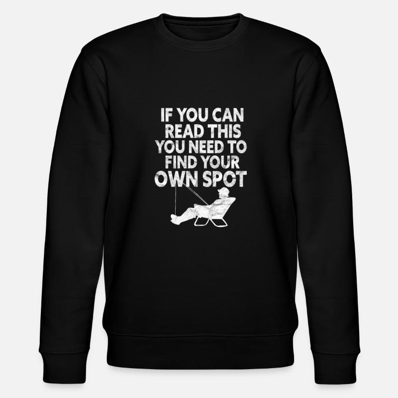 Angler - Stanley/Stella Unisex Bio-Sweatshirt CHANGER  - Schwarz