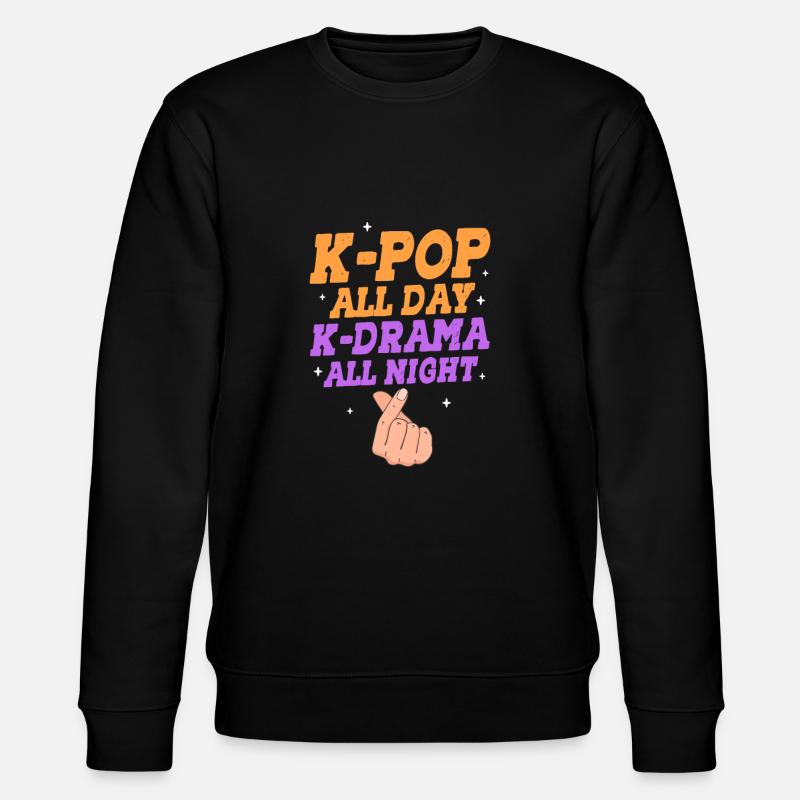 k pop - Stanley/Stella CHANGER Unisex Organic Sweatshirt - black