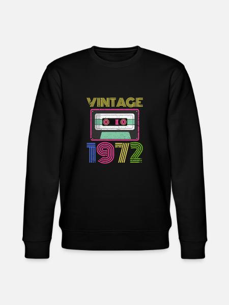 1972 - Stanley/Stella Unisex Bio-Sweatshirt CHANGER  - Schwarz