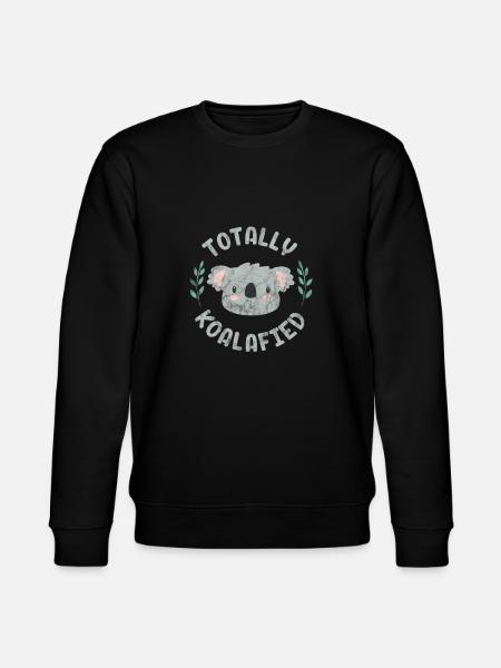 Koala - Stanley/Stella Unisex Bio-Sweatshirt CHANGER - Schwarz