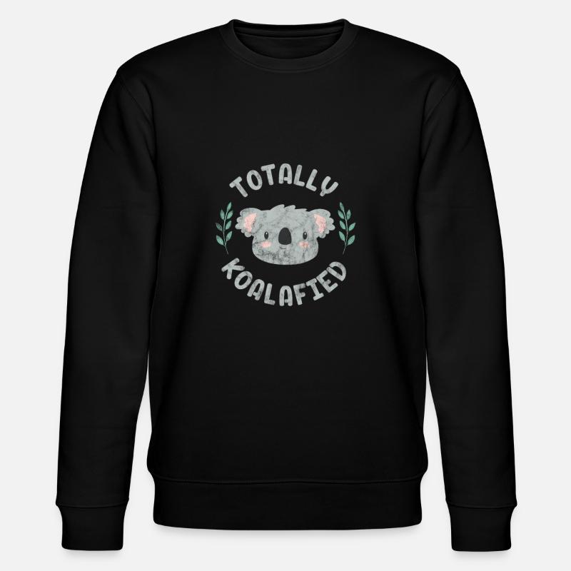 Koala - Stanley/Stella CHANGER Unisex Organic Sweatshirt - black