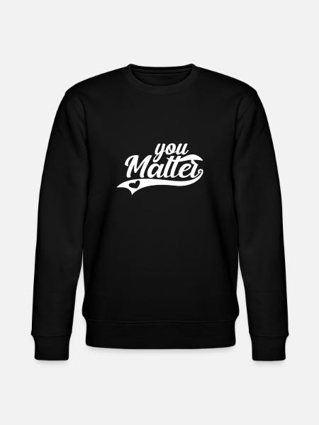 Motivation - Stanley/Stella CHANGER Unisex Organic Sweatshirt - black