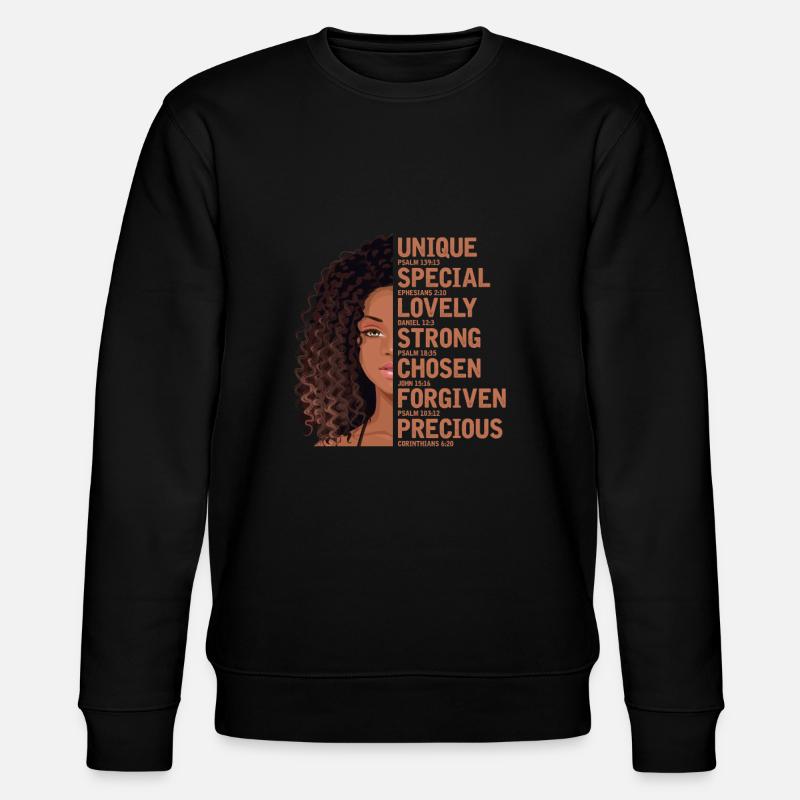 Motivation - Stanley/Stella Unisex Bio-Sweatshirt CHANGER  - Schwarz