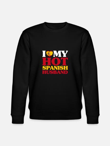 Spain Husband - Stanley/Stella CHANGER Unisex Organic Sweatshirt - black
