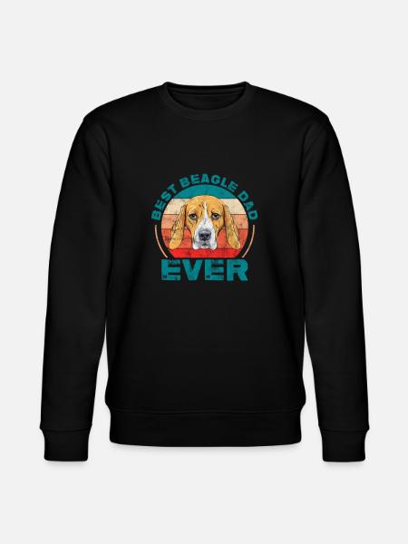 Père Beagle - Sweat bio CHANGER Stanley/Stella Unisexe - noir