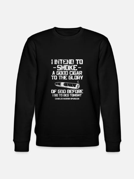 Cigar - Stanley/Stella CHANGER Unisex Organic Sweatshirt - black