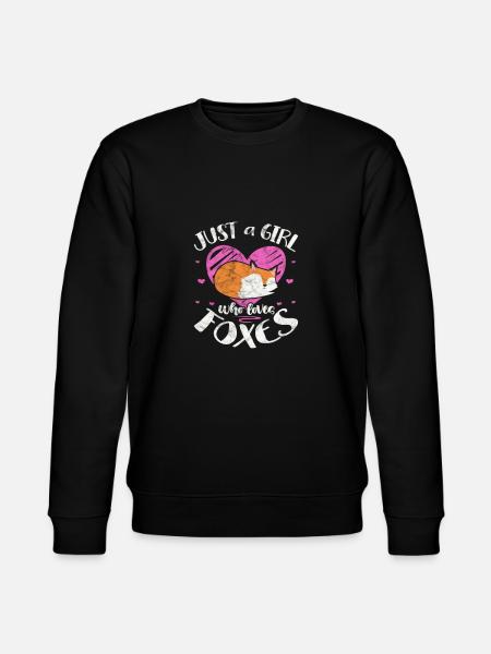Fox - Stanley/Stella CHANGER Unisex Organic Sweatshirt - black