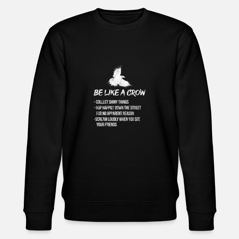 Rabe - Stanley/Stella Unisex Bio-Sweatshirt CHANGER  - Schwarz