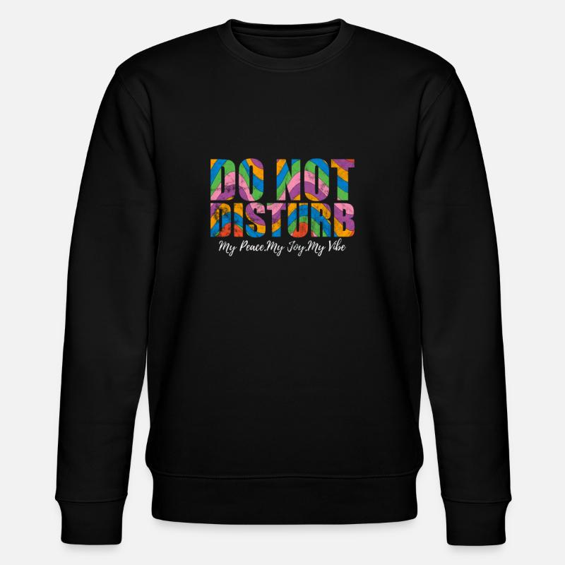 Hippy - Stanley/Stella CHANGER Unisex Organic Sweatshirt - black