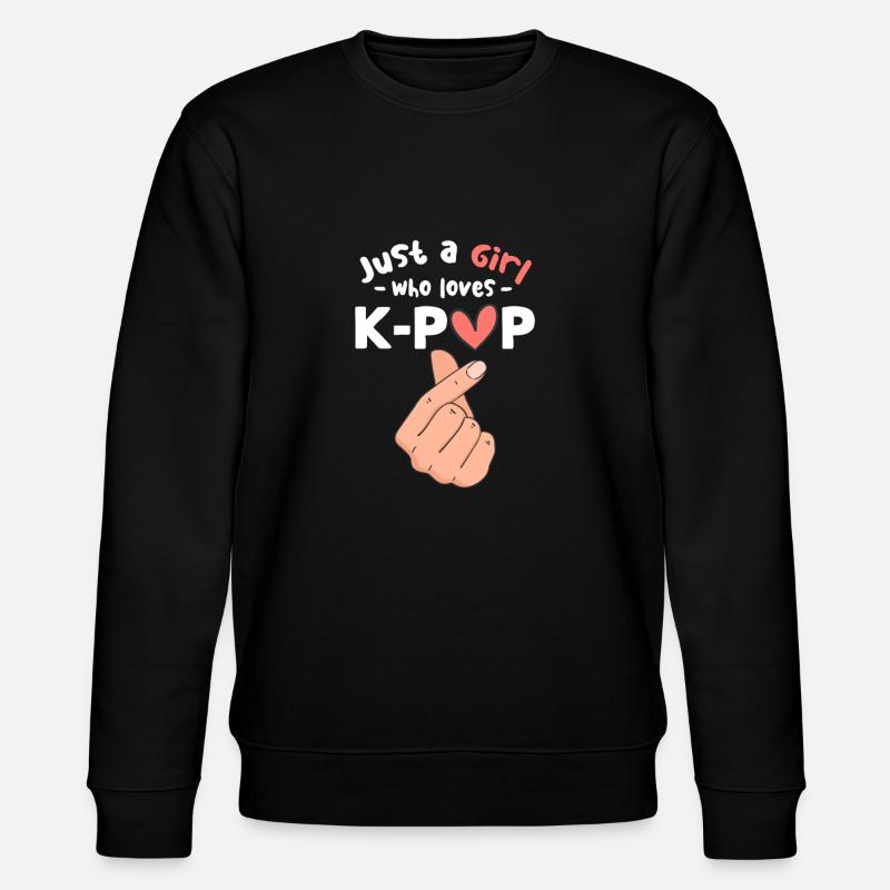 K-Pop - Stanley/Stella CHANGER Unisex Organic Sweatshirt - black