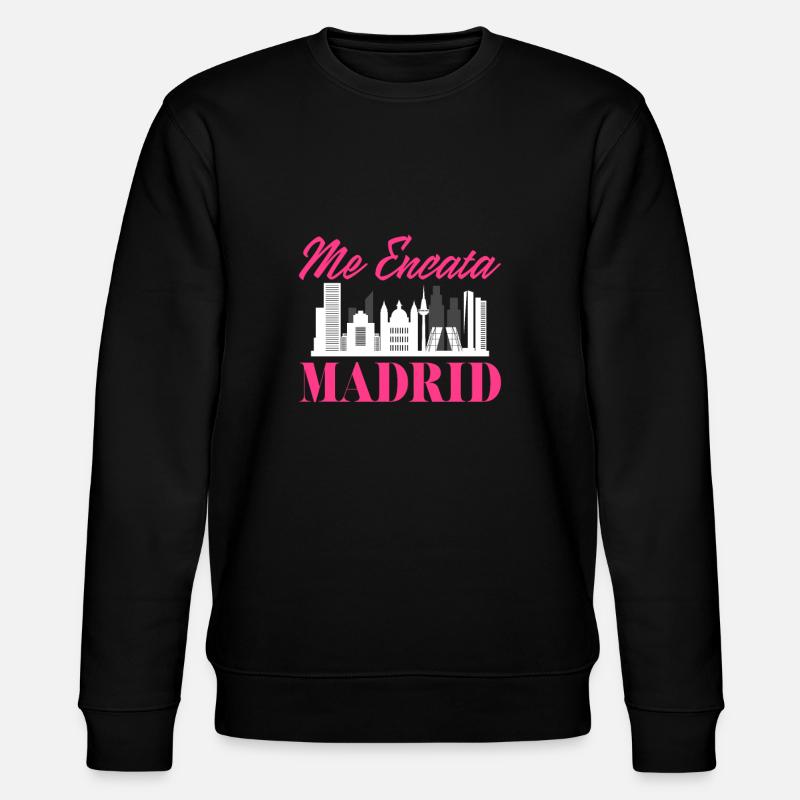 Madrid - Sweat bio CHANGER Stanley/Stella Unisexe - noir