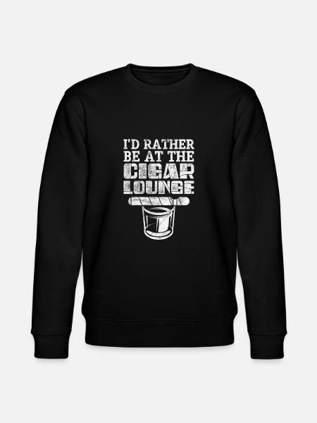 Cigar Whiskey - Stanley/Stella CHANGER Unisex Organic Sweatshirt - black