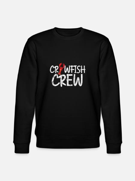 Crawfish Crawfish Seafood Crab Gift - Stanley/Stella CHANGER Unisex Organic Sweatshirt - black