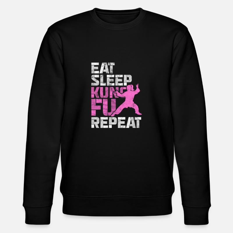 Kung-fu - Sweat bio CHANGER Stanley/Stella Unisexe - noir