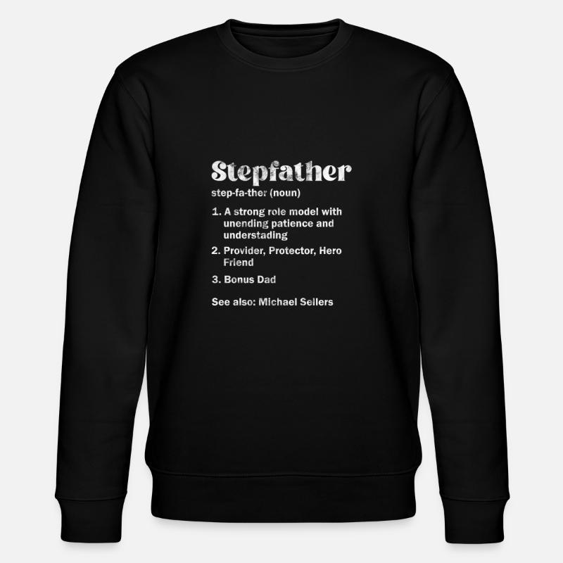 Stepfather - Stanley/Stella CHANGER Unisex Organic Sweatshirt - black
