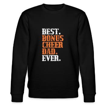 Stiefvater - Stanley/Stella Unisex Bio-Sweatshirt CHANGER  - Schwarz - Vorne - Nik (191cm) & Marisol (170cm)
