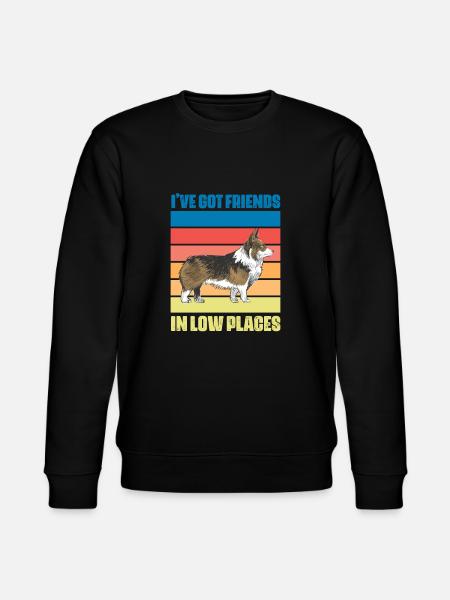 Corgi - Stanley/Stella CHANGER Unisex Organic Sweatshirt - black