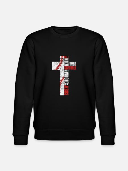Softball Jésus - Sweat bio CHANGER Stanley/Stella Unisexe - noir