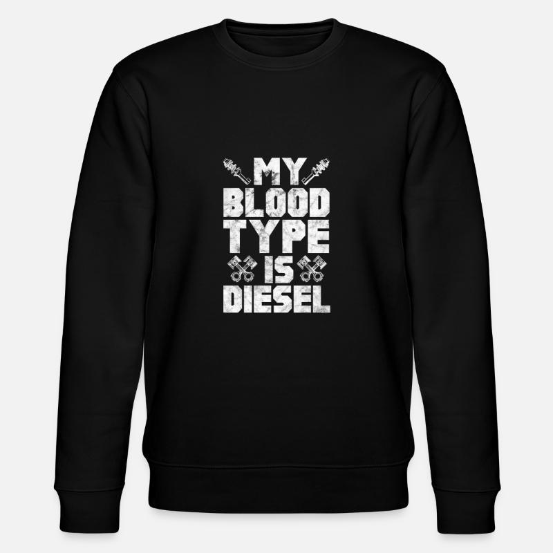 Diesel - Sweat bio CHANGER Stanley/Stella Unisexe - noir