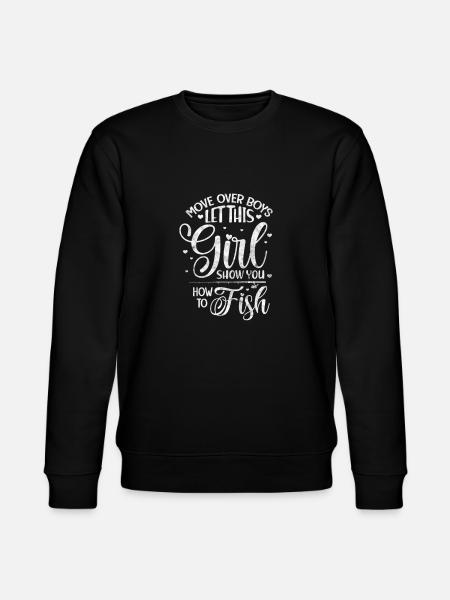 Angler - Stanley/Stella CHANGER Unisex Organic Sweatshirt - black