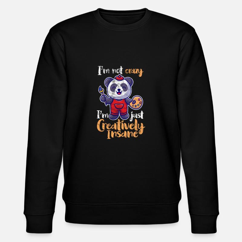Panda - Sweat bio CHANGER Stanley/Stella Unisexe - noir