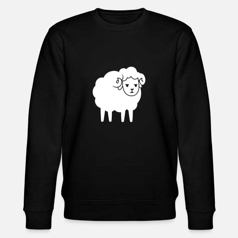 Sheep - Stanley/Stella CHANGER Unisex Organic Sweatshirt - black