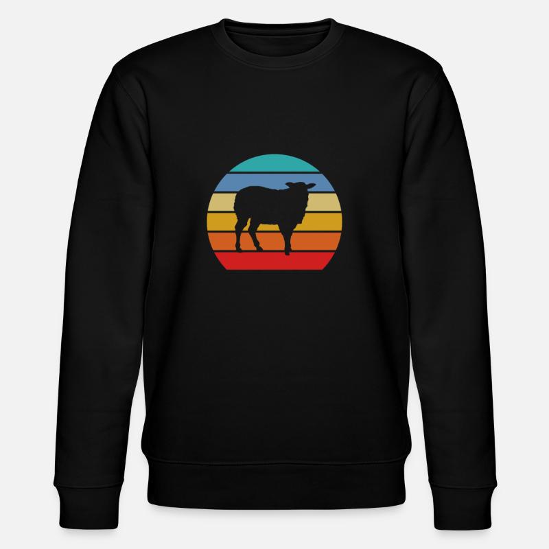 Sheep - Stanley/Stella CHANGER Unisex Organic Sweatshirt - black