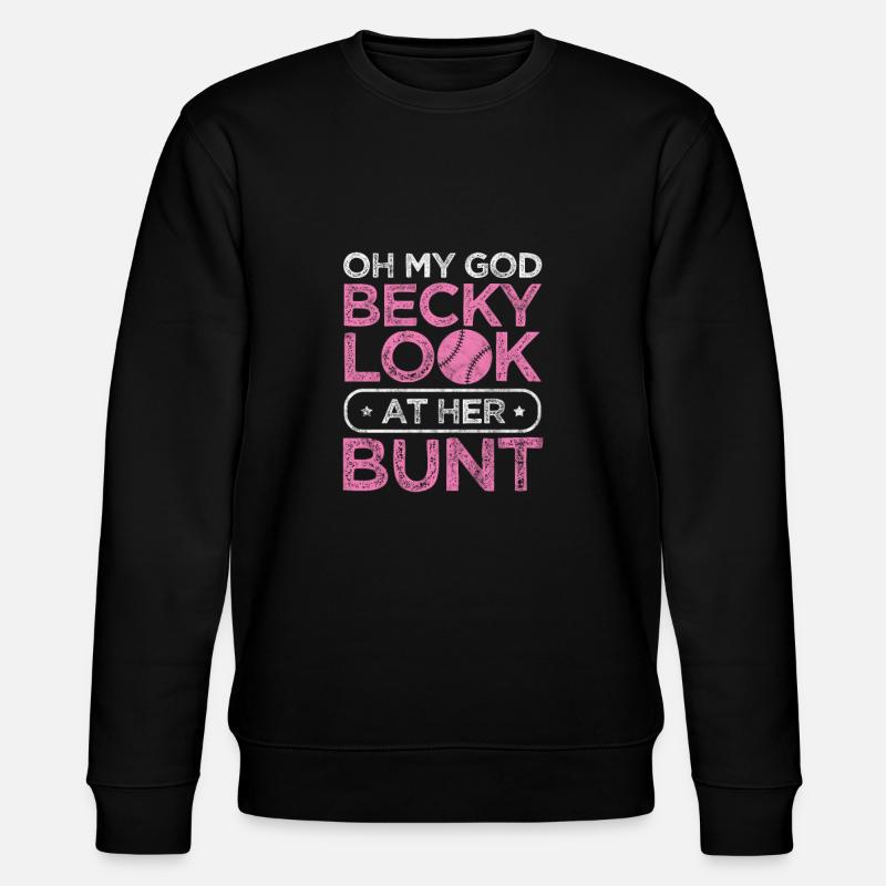 Softball - Stanley/Stella Unisex Bio-Sweatshirt CHANGER  - Schwarz