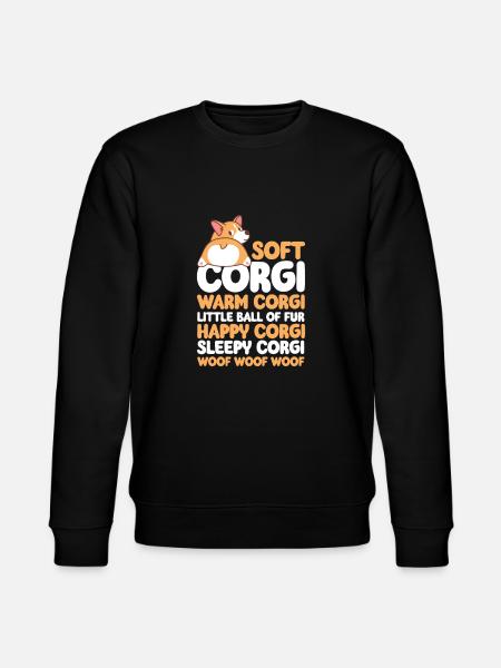 Corgi - Stanley/Stella CHANGER Unisex Organic Sweatshirt - black