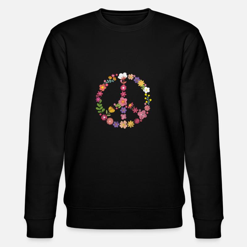 Hippy - Stanley/Stella CHANGER Unisex Organic Sweatshirt - black