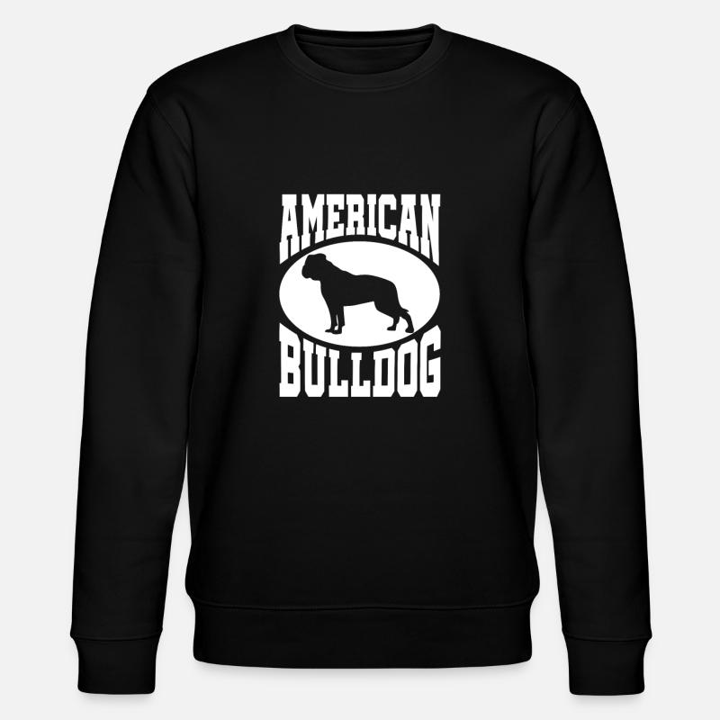 Bouledogue américain - Sweat bio CHANGER Stanley/Stella Unisexe - noir