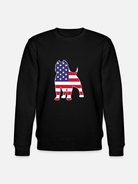 American Bulldog - Stanley/Stella CHANGER Unisex Organic Sweatshirt - black