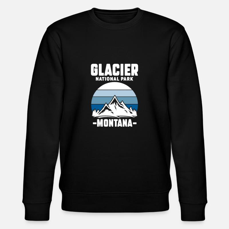 Montana - Stanley/Stella Unisex Bio-Sweatshirt CHANGER - Schwarz