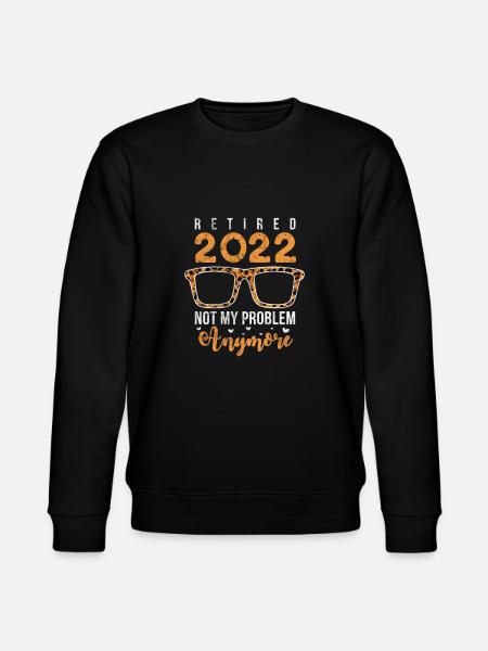 Retirement - Stanley/Stella CHANGER Unisex Organic Sweatshirt - black