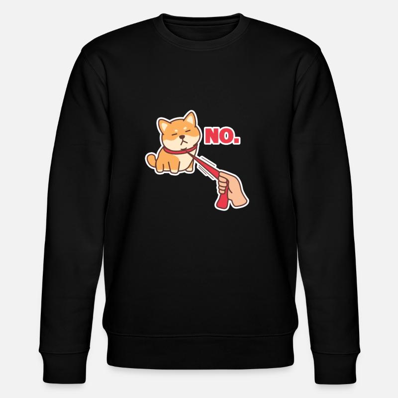 Shiba Inu - Stanley/Stella Unisex Bio-Sweatshirt CHANGER - Schwarz
