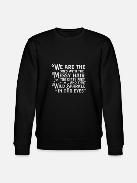 Hippy - Stanley/Stella CHANGER Unisex Organic Sweatshirt - black