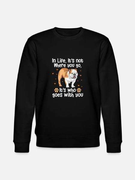 American Bulldog - Stanley/Stella CHANGER Unisex Organic Sweatshirt - black