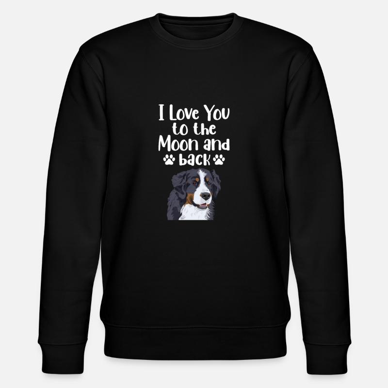 Bernese Mountain Dog - Stanley/Stella CHANGER Unisex Organic Sweatshirt - black