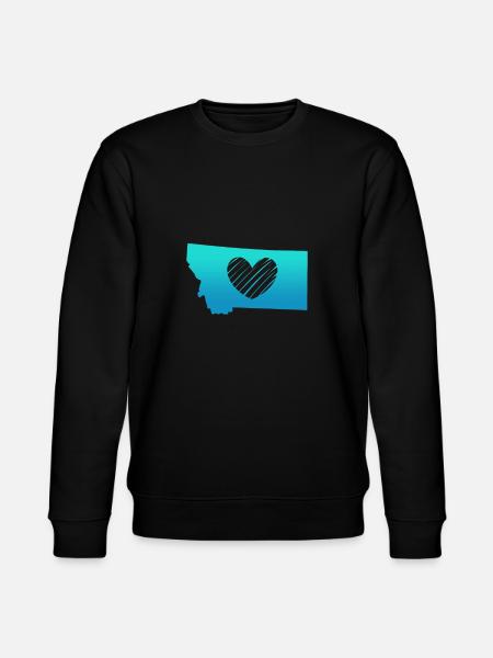 Montana - Stanley/Stella CHANGER Unisex Organic Sweatshirt - black