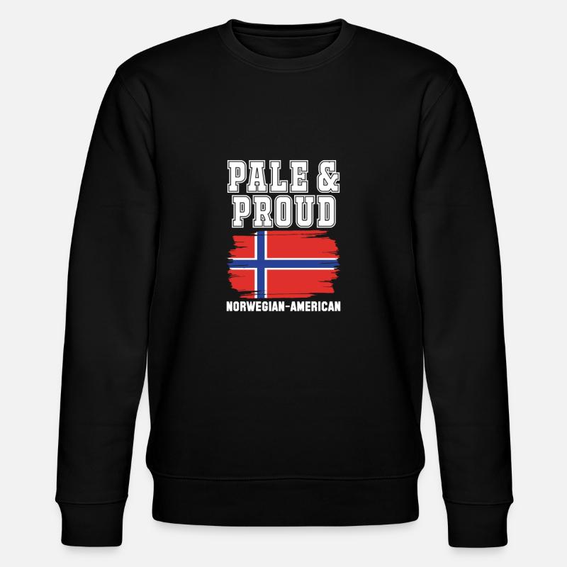 Norway - Stanley/Stella CHANGER Unisex Organic Sweatshirt - black