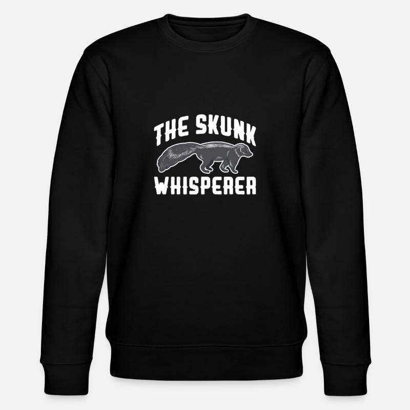 Stinktier - Stanley/Stella Unisex Bio-Sweatshirt CHANGER - Schwarz
