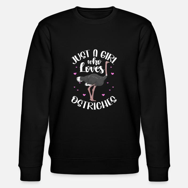 Autruche - Sweat bio CHANGER Stanley/Stella Unisexe - noir
