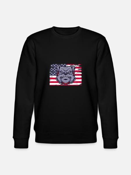 American Bulldog - Stanley/Stella CHANGER Unisex Organic Sweatshirt - black