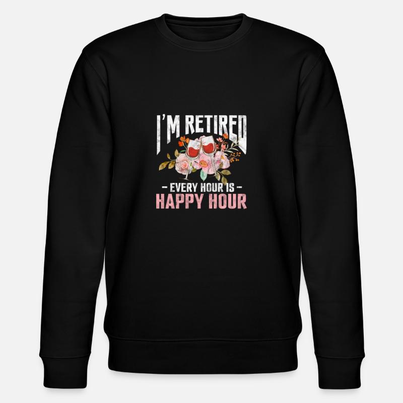 Retirement - Stanley/Stella CHANGER Unisex Organic Sweatshirt - black