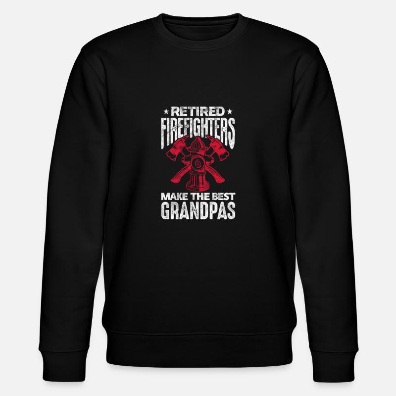 Pompiers de retraite - Sweat bio CHANGER Stanley/Stella Unisexe - noir