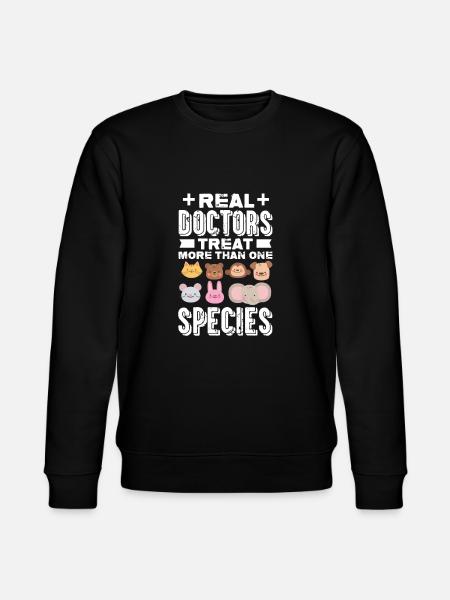 Veterinarian - Stanley/Stella CHANGER Unisex Organic Sweatshirt - black