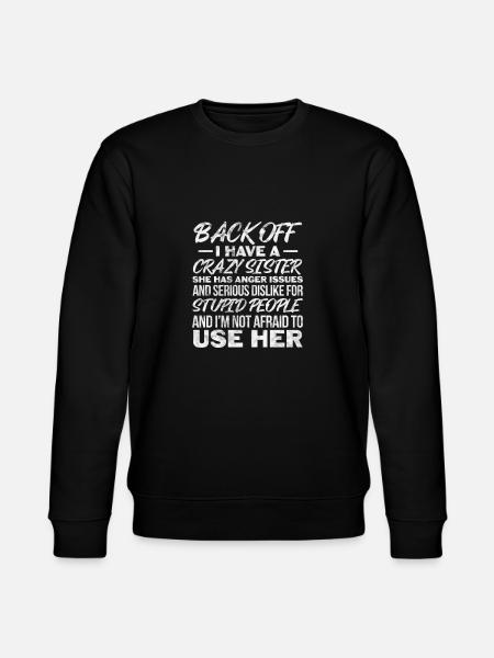 Sister - Stanley/Stella CHANGER Unisex Organic Sweatshirt - black
