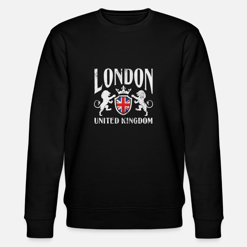 Londres - Sweat bio CHANGER Stanley/Stella Unisexe - noir