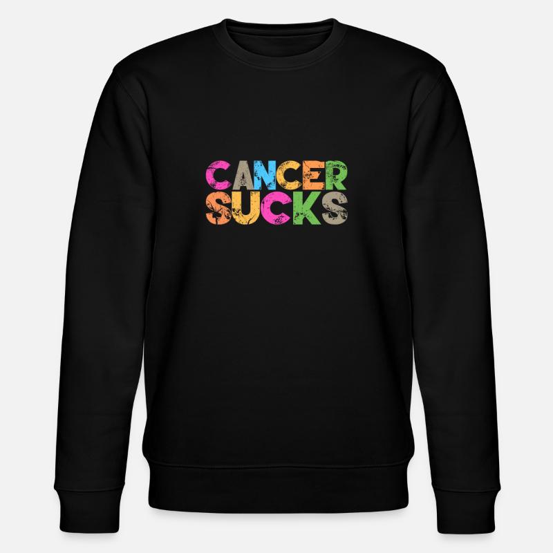 Cancer - Sweat bio CHANGER Stanley/Stella Unisexe - noir